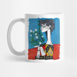 Denizko Art Jacqueline with flowers Mug